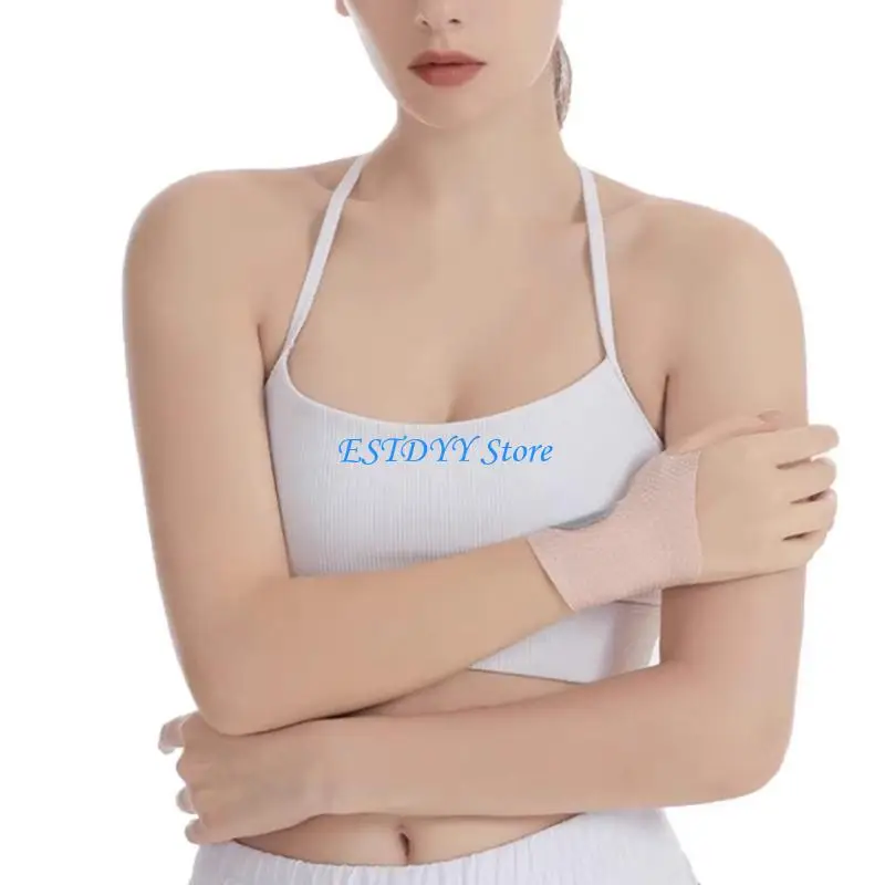 G6DE Thin Wrist Compression Band Adjustable Wrist Brace Flexible Wrist Support