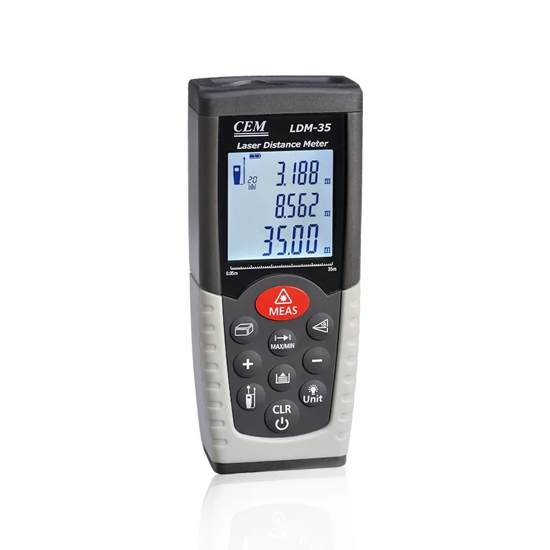 LDM-35 Laser Rangefinder High-precision Infrared Rangefinder Laser Electronic Ruler Handheld Measuring Room Instrument