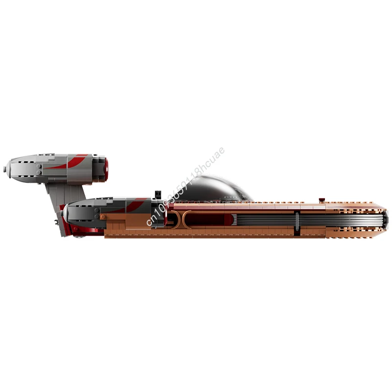 1890 個 Moc スターバトル ルーク・スカイウォーカーのランドスピーダー 75341 宇宙船モデルビルディングブロックスタッキングおもちゃクリエイティブクリスマスギフト