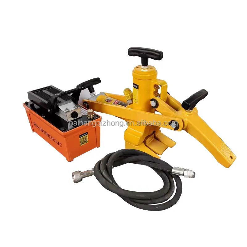 Hand Tool Low Price Type Pneumatic Tire Removal Tool 5 Inches Manual Tire Hydraulic Bead Breaker Changer