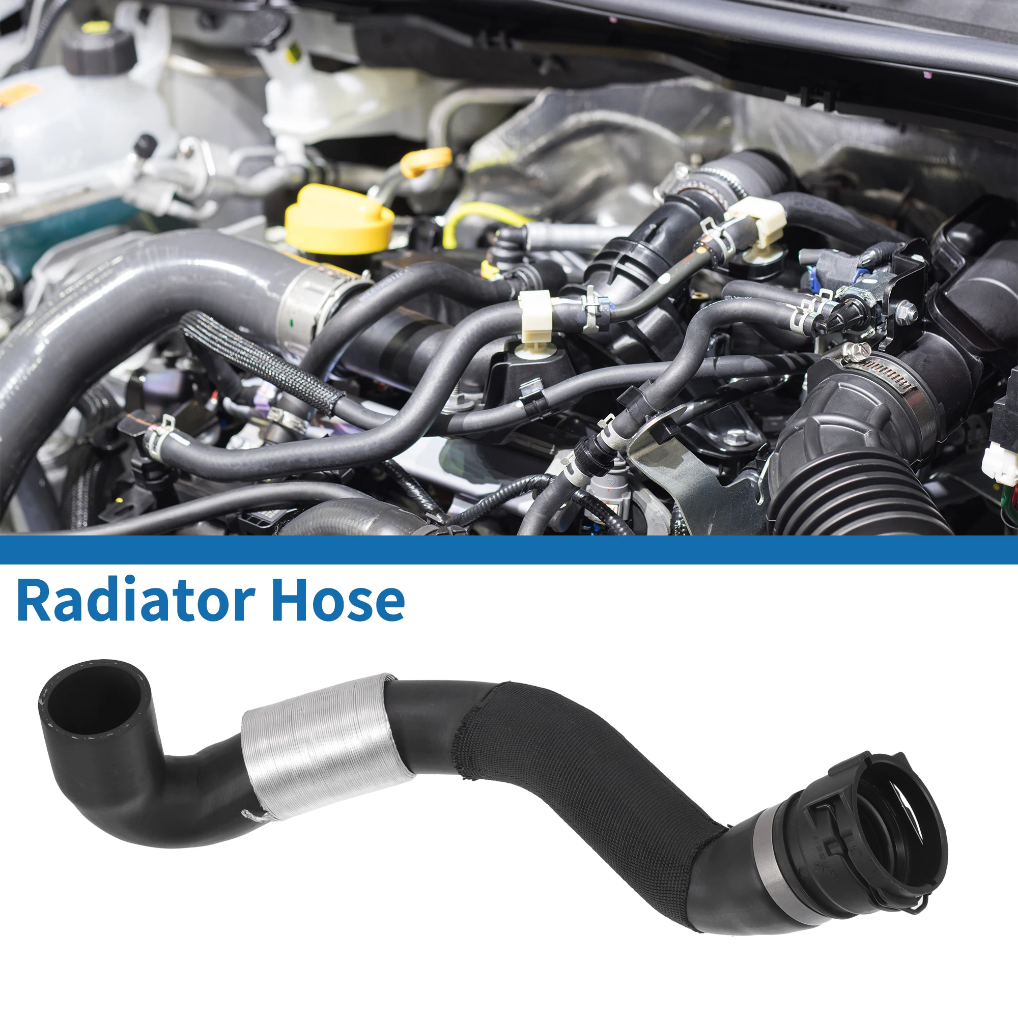 

Шланг радиатора UXCELL для BMW 740i с высокой герметичностью No 11537581576 | Шланг охлаждающей жидкости двигателя, черный, 1 шт. для BMW 740Li