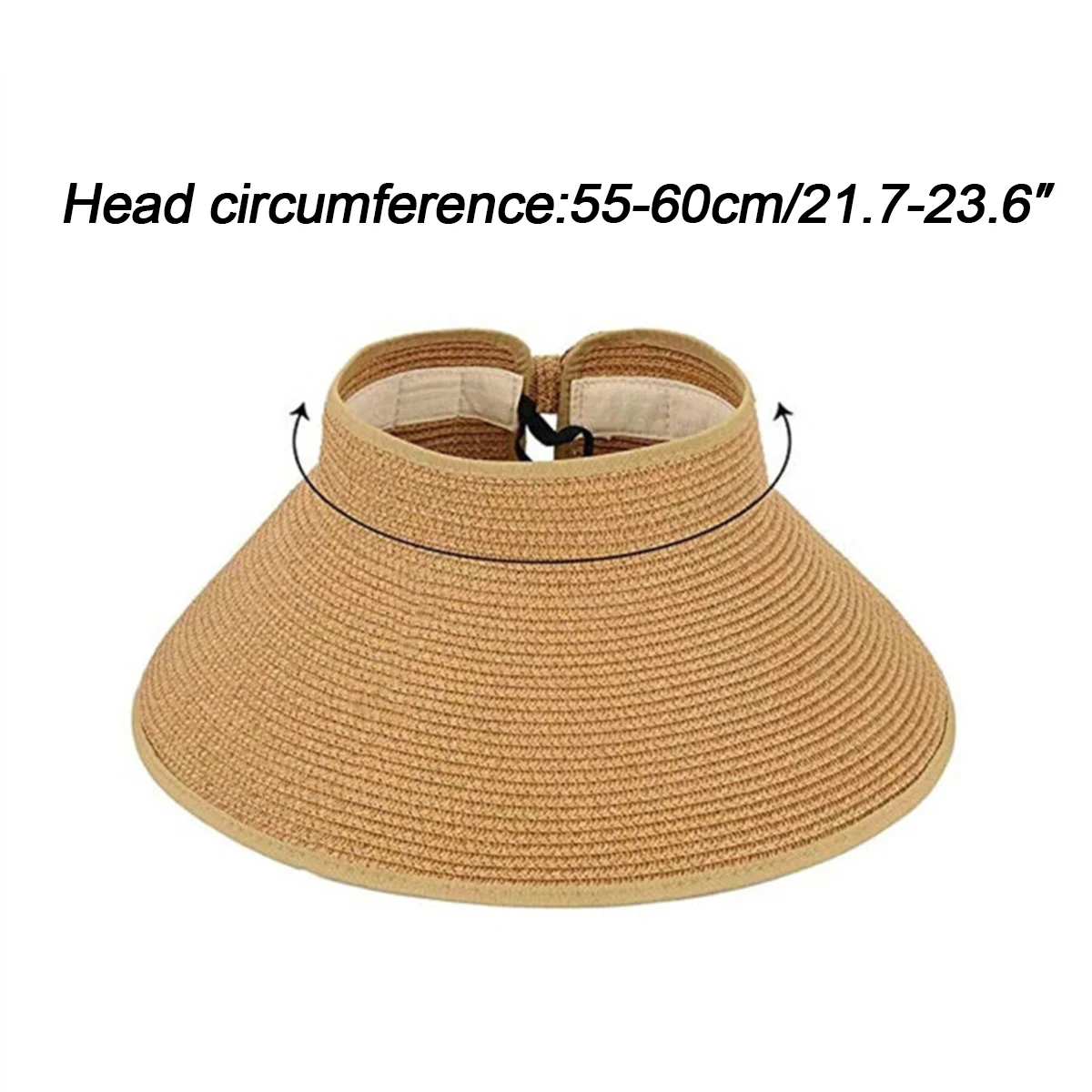 2024 New Women Foldable Wide Large Brim Straw Sun Hat Travel Summer Packable UV Protection Cap for Beach Travel Bonnet