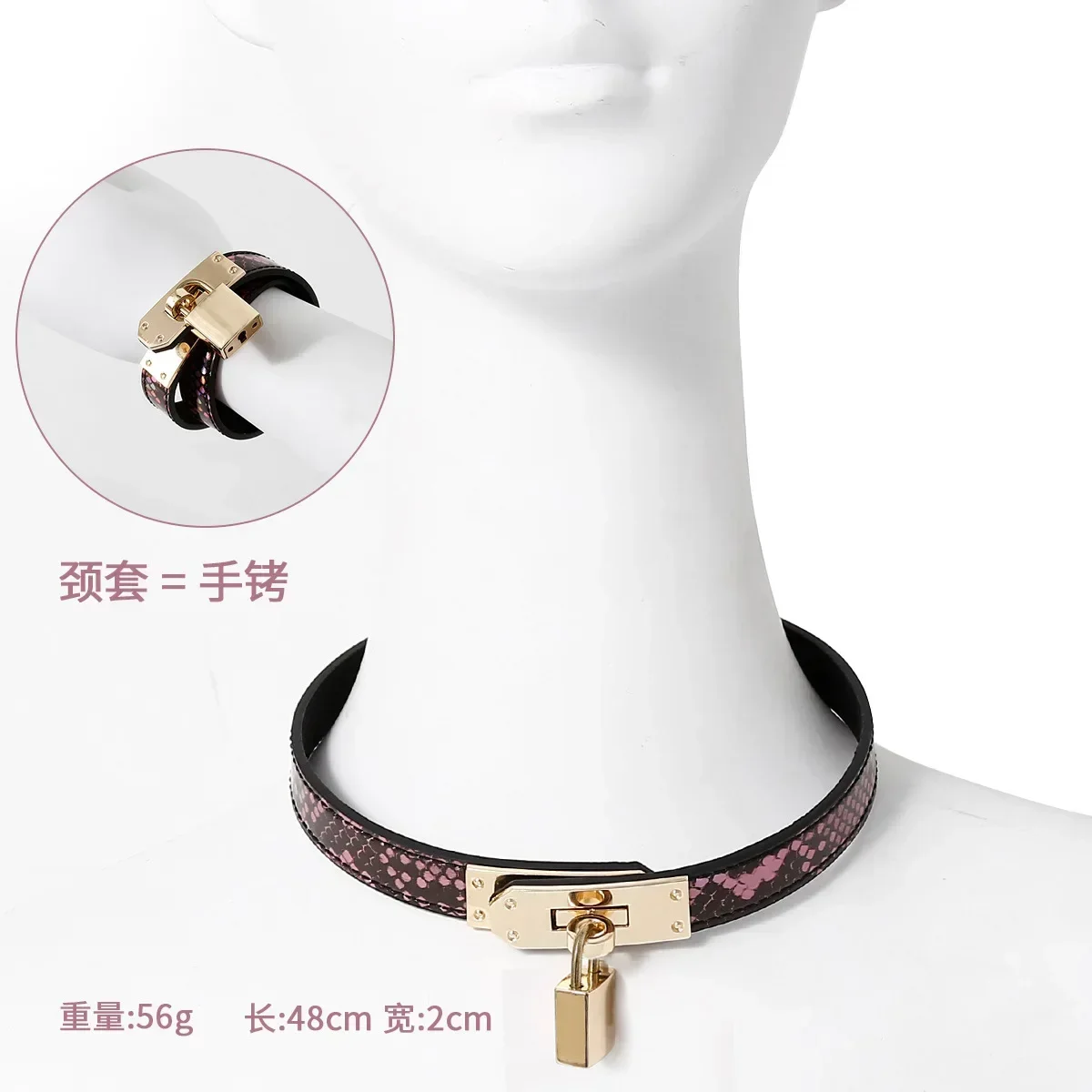 New Sexy Choker Collar Bondage Leather Chokers Cosplay Jewelry Women Necklace Harajuku Adult Games Sex Accessories