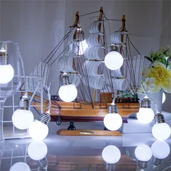 LED threaded light bulb string outdoor camping tent decoration retro atmosphere simulation light bulb holiday party decoration