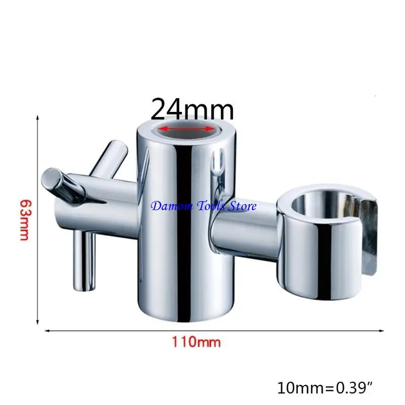 57BE Sprayer Holder on Slide Bar 19/24 mm Zinc Alloy Height & Adjustable