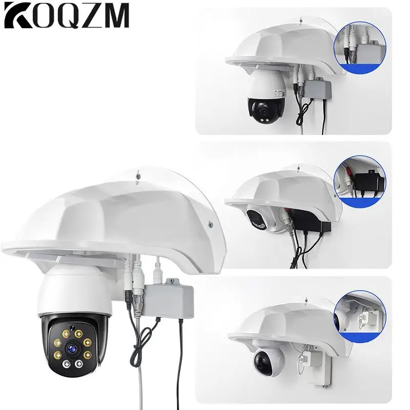 

Protective Cover Shield Wall Waterproof Rain Cover Turret Dome Camera Protection Box Security Camera Protective Case