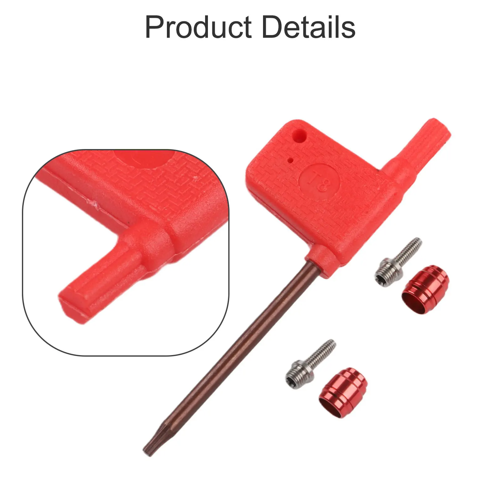 Olive Insert Kit Disc Brake Olive Insert Easy Installation Process Lightweight Design Bicycle Brake Installation Tool