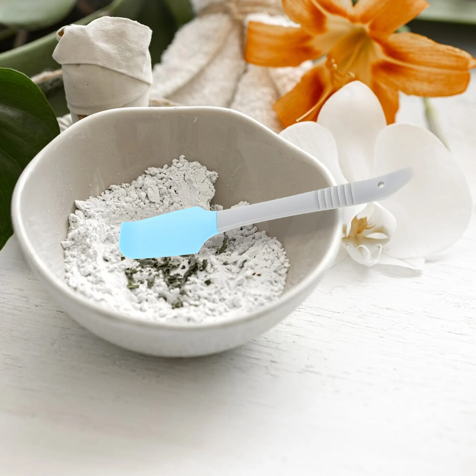 ملاعق شمع غير لاصقة من السيليكون قابلة لإعادة الاستخدام لإزالة الشعر عصي قضيب للشمع الصلب أدوات تجميل الجسم في صالونات التجميل المنزلية #1