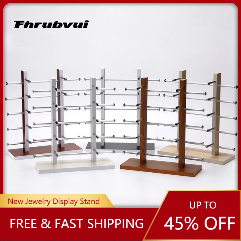 5 Colors Glasses Display Rack Display Holder 10 Vice Shape Display Stand Sun Glasses Display Holder Rack/Shelf