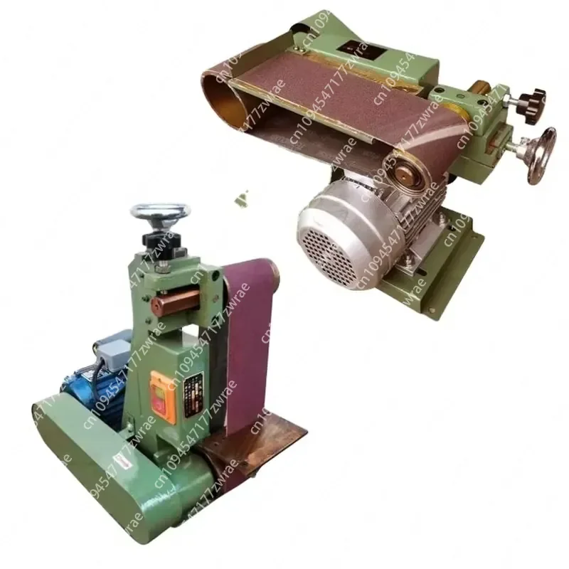Standing Horizontal Small Vertical Flat Benchtop Belt Sander 915x100mm Automatic Wood Sanding Machine
