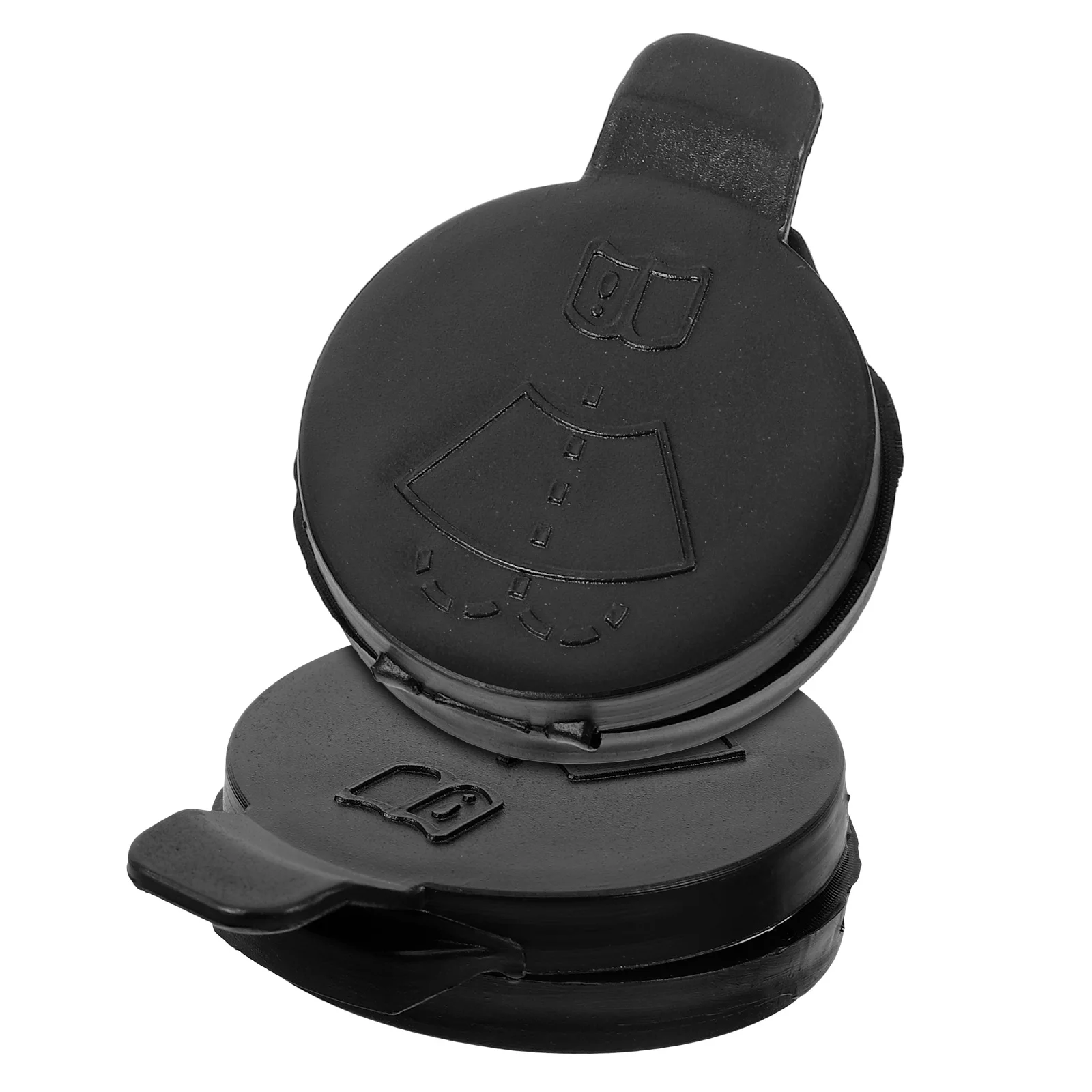

2pcs Windshield Washer Reservoir Lid Water Tank Cover For Bk-0138 Car Windshield Wiper Fluid Cap Airtight Sealwasher Bottle Cap