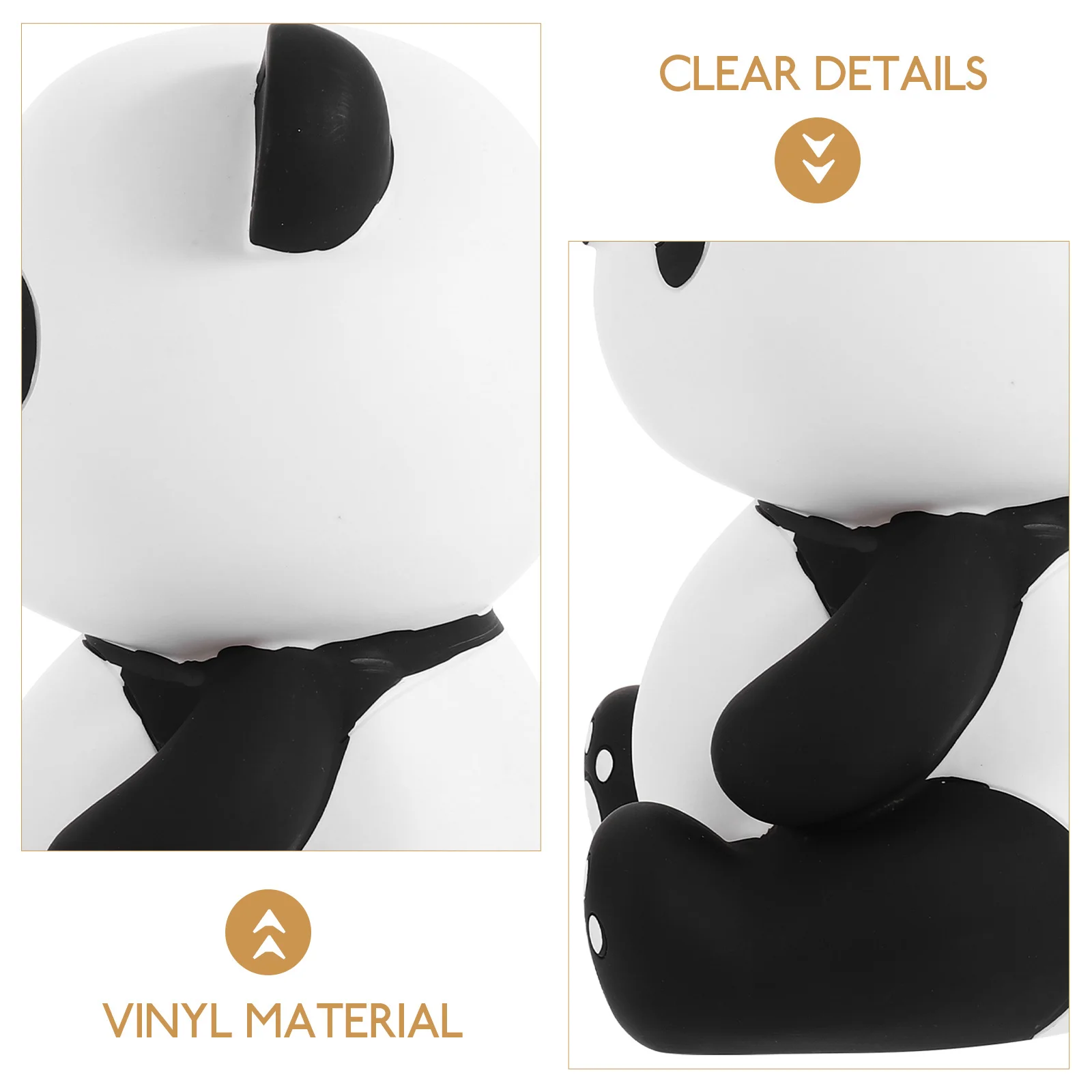 

Piggy Bank Sitting Durable Panda Shape Coin Bank Decorative Money Jar Home Saving Box Cute Money Jar