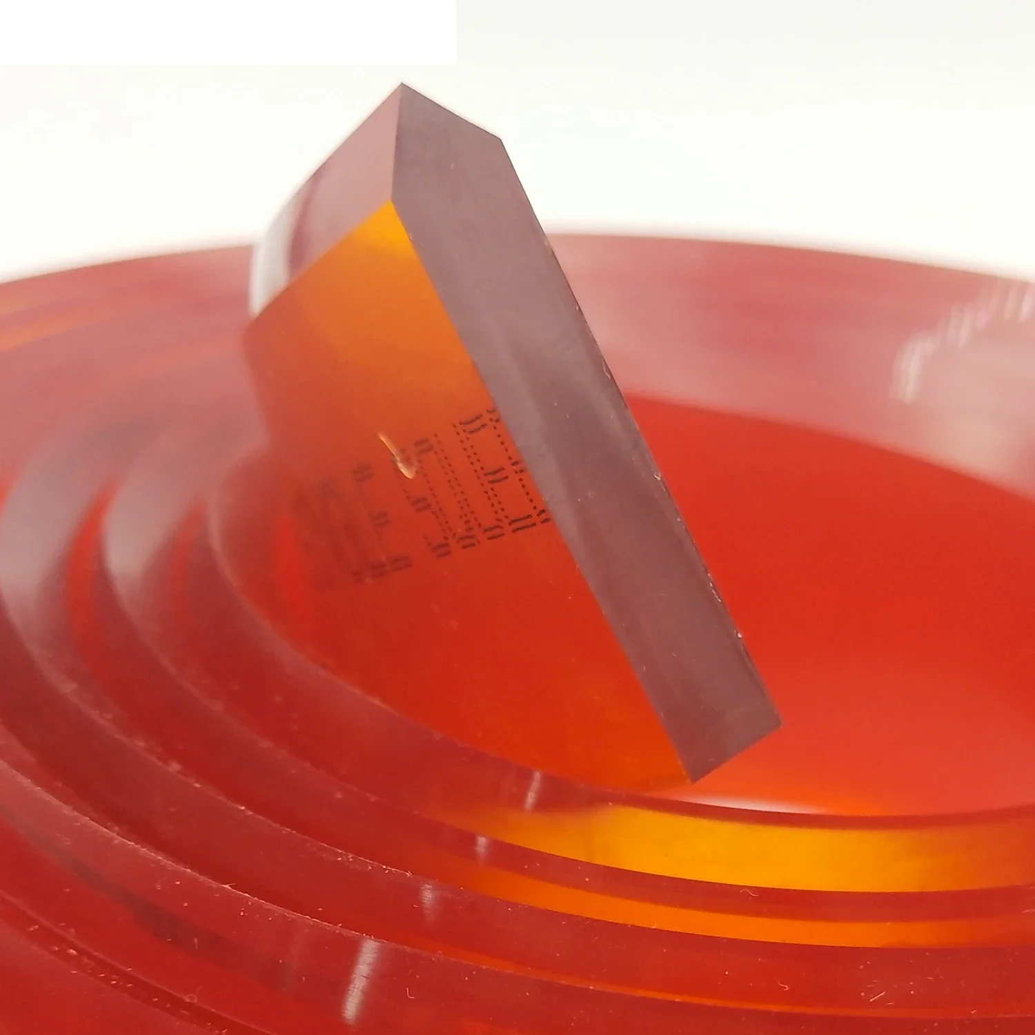 Sell 90 durometer screen printing squeegee rubber sharpener