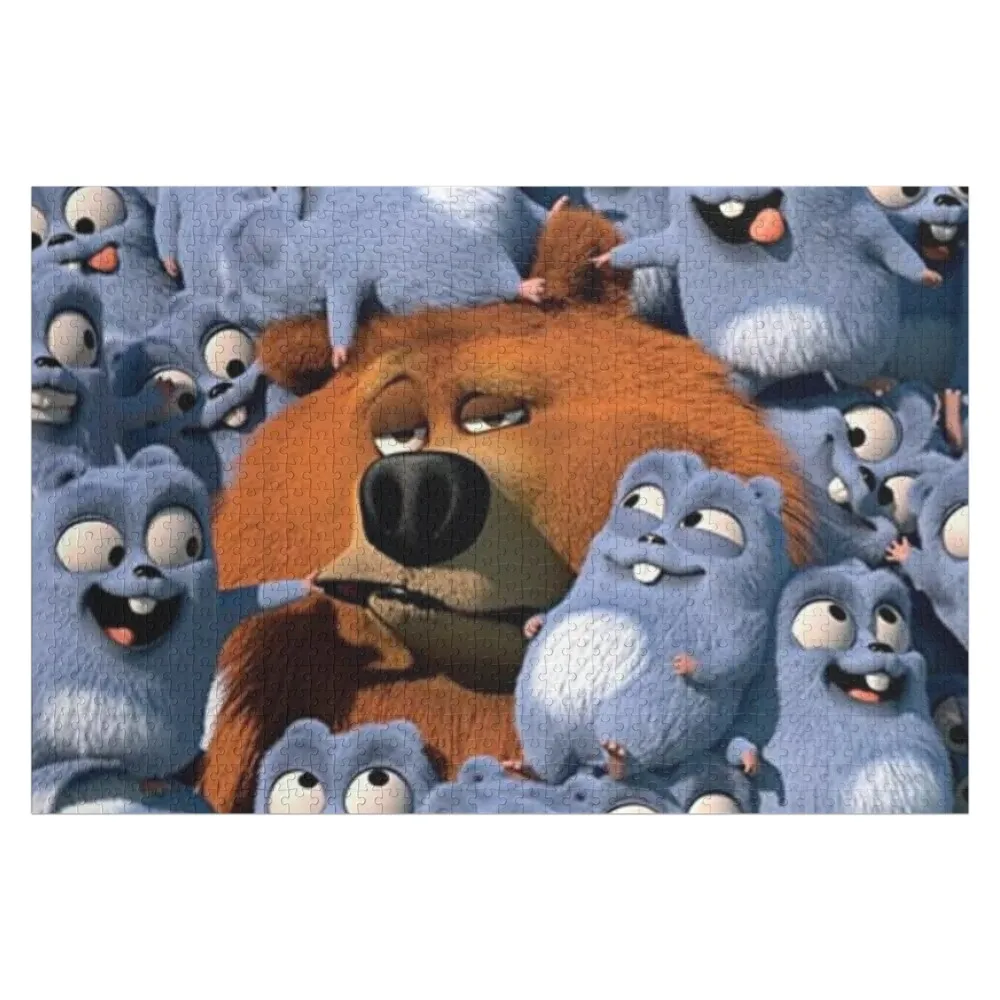 

Grizzy and the Lemmings Jigsaw Puzzle Custom Child Custom Name Child Toy Customs With Photo Wooden Jigsaws For Adults Puzzle
