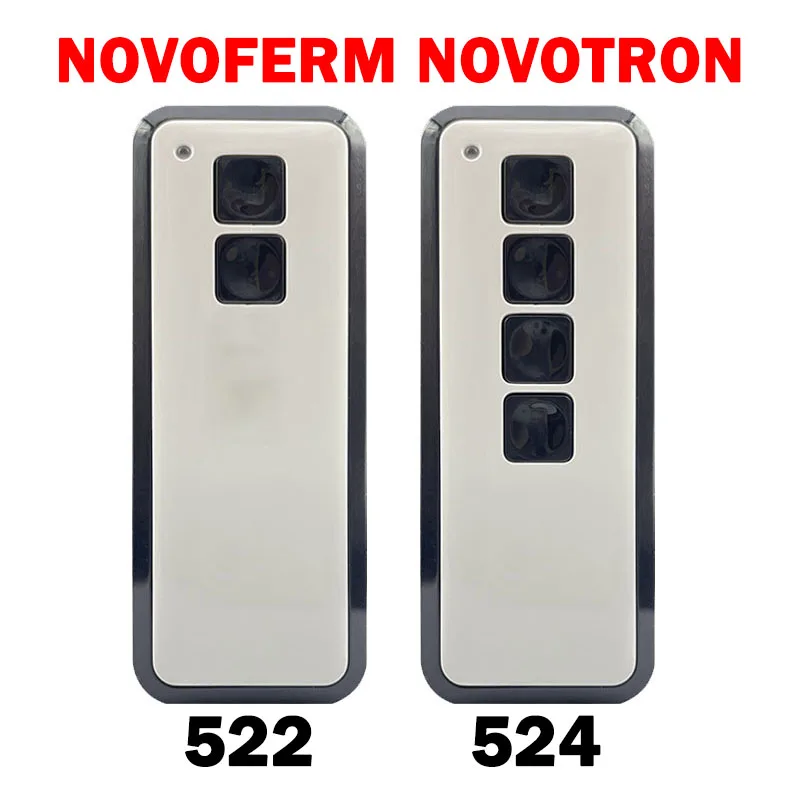 

NOVOFERM Remote Control MINI-NOVOTRON 522 524 502 MAX43-2 504 MAX43-4 512 MIX 43-2 Garage Door Opener Remote Control 433.92MHz