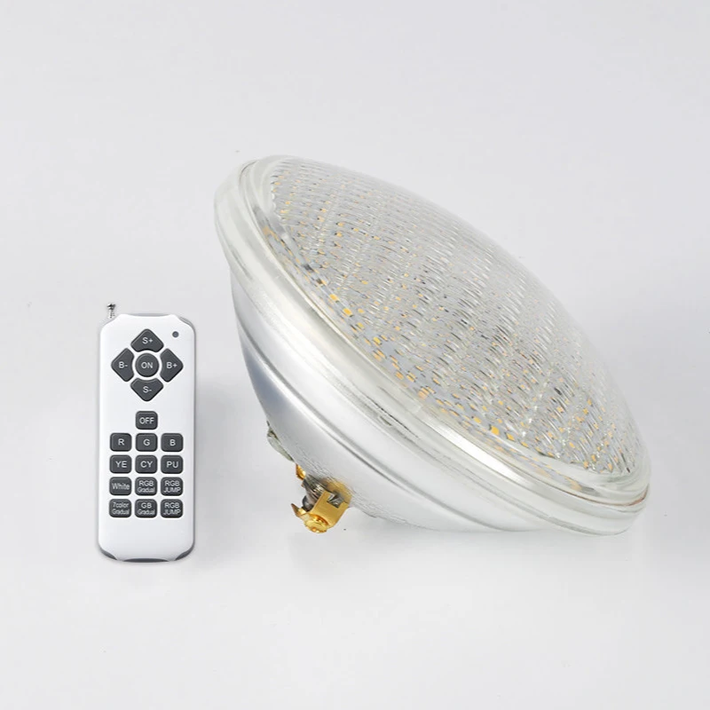 Replace Halogen Lamp Par 56 Underwater Light LED Swimming Pool Lamps IP68 AC12V LED RGB Lights Color Changeable Waterproof Light