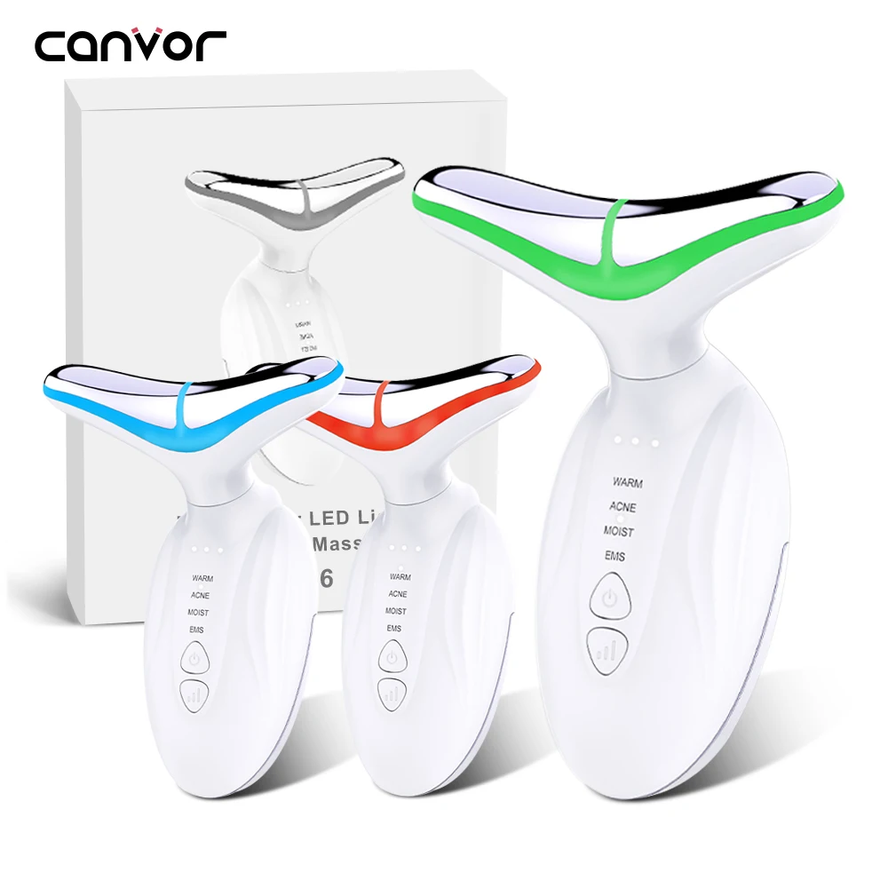 ใช้ในบ้านความงามกระชับผิวอุปกรณ์ต่อต้านริ้วรอยใบหน้าคอริ้วรอย Micro Current Lifting Massager