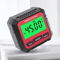 360 Degree Digital Level Box Protractor Angle Finder Bevel Ruler Gauge Inclinometer with Magnetic Based Backlight