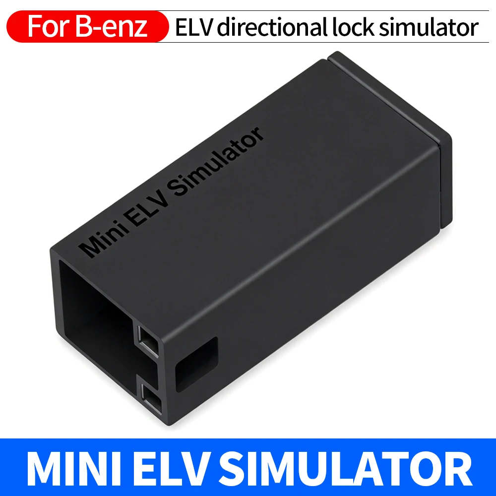 Mini ELV ESL Steering Lock Simulator Compatible with VV-DI MB Tool for B-enz W204 W207 W212 Auto Diagnostic Repair Emulator Tool