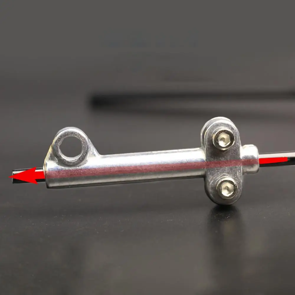 4 Stück Fahrrad-Schutzblechhalterungen, verstellbare Schutzblechhalterungen aus Aluminiumlegierung, leichte, rostfreie Montagestützstangen für den Rennradgebrauch – Detail 12