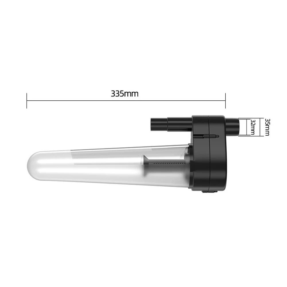 External Dust Collector 32mm for Vacuum Cleaner For cyclone Bucket Transparent Container Easy Empty 12.5x9.5x6cm