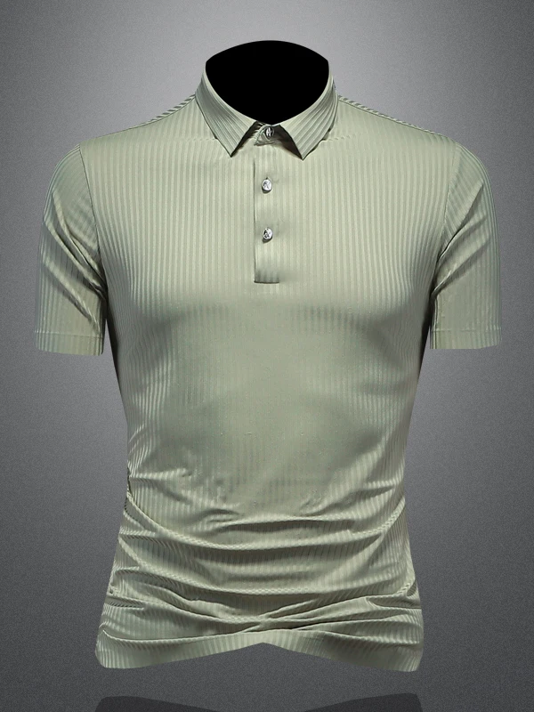 

Мужская футболка из ледяного шелка с коротким рукавом, новинка лета 2025, охлаждающая, дышащая, модный топ