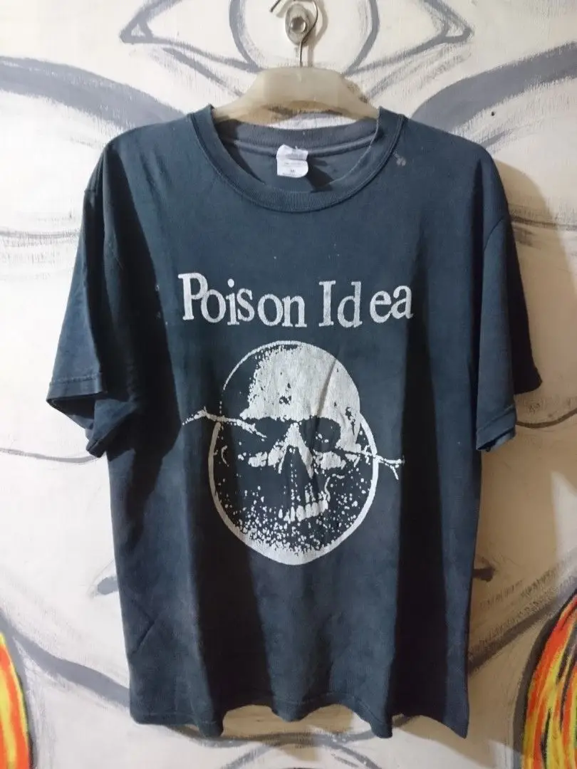 

vintage band poison idea short sleeve Shirt unisex Men Women KTV5396