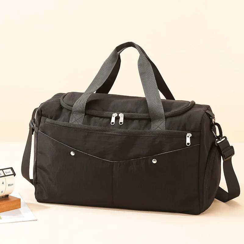 

Сумка для фитнеса, спортивная спортивная сумка для спортзала, большая вместительная портативная сумка для багажа, сумка через плечо для хранения на открытом воздухе, женская сумка через плечо