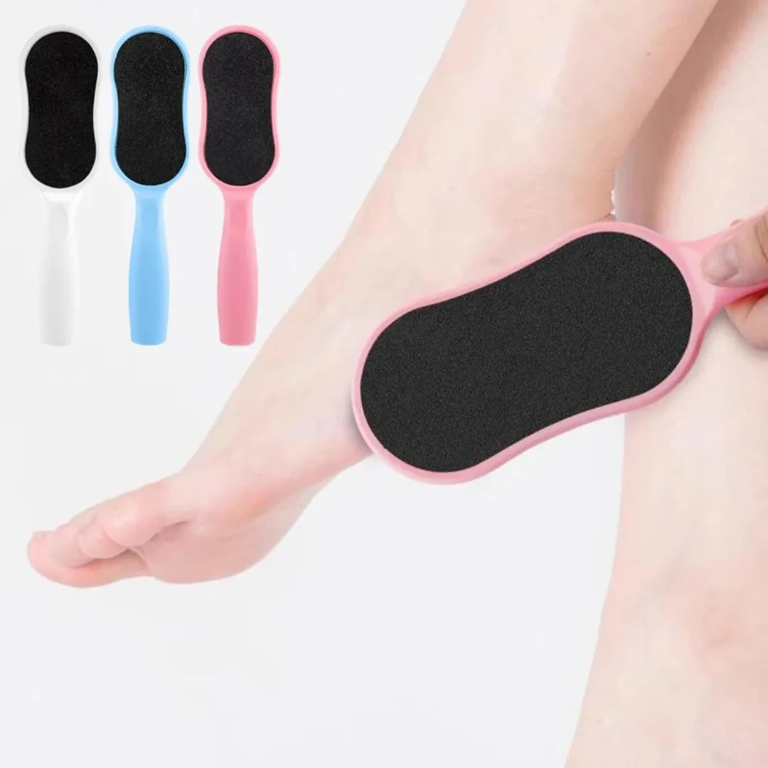1pcFoot File Raspe Scrubber per donna Tacchi Rimozione della cura della pelle morta Rimozione del callo Professionale Pelle del piede Cura del piede Strumento di pedicure