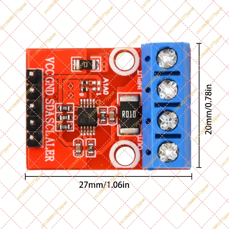 INA226 DC 0-36V Voltage Current Sensor, I2C Interface Module Compatible with Arduino