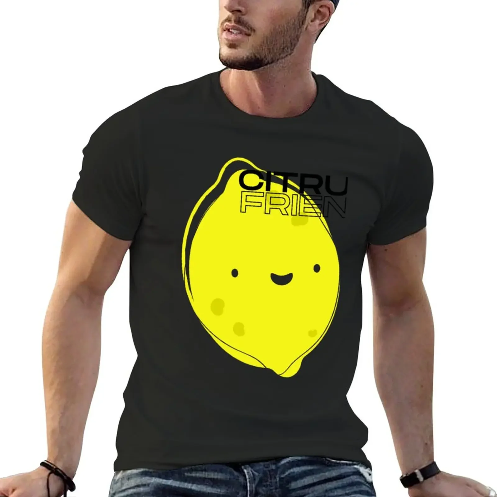 

Lemon boy blue T-Shirt plus sizes customs oversized graphic tee t shirt for men