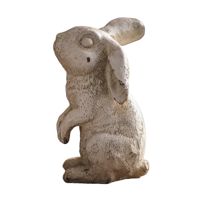 

Retro and old rabbit decorative,sets of animal handicrafts, antique gifts,room furnishings,