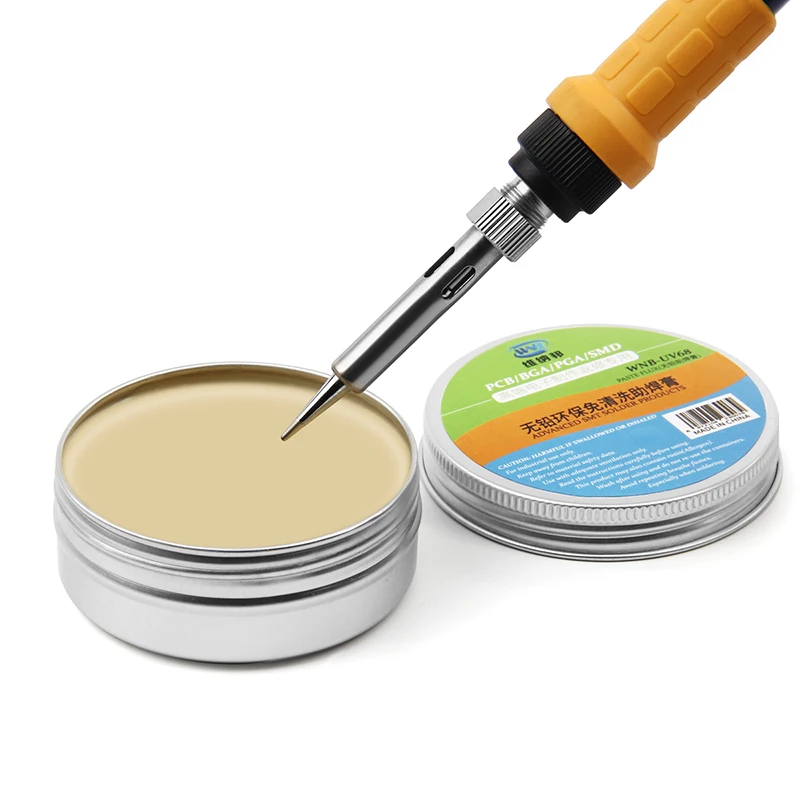 Lead-Free NO-Clean Solder Flux Paste Mild Rosin Environmental Welding Paste Grease for SMD PGA PCB BGA Soldering Repair Tools