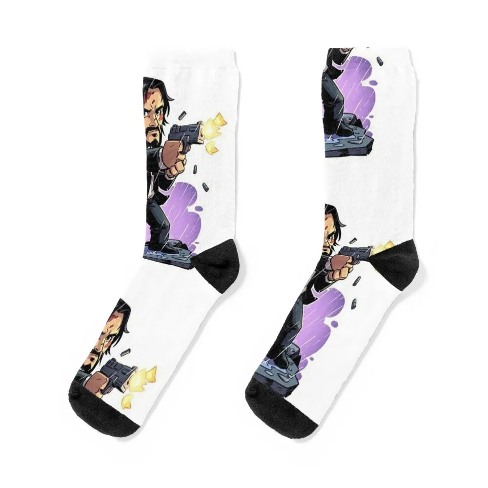 Mr wick Socks designer winter thermal Socks For Men Women's