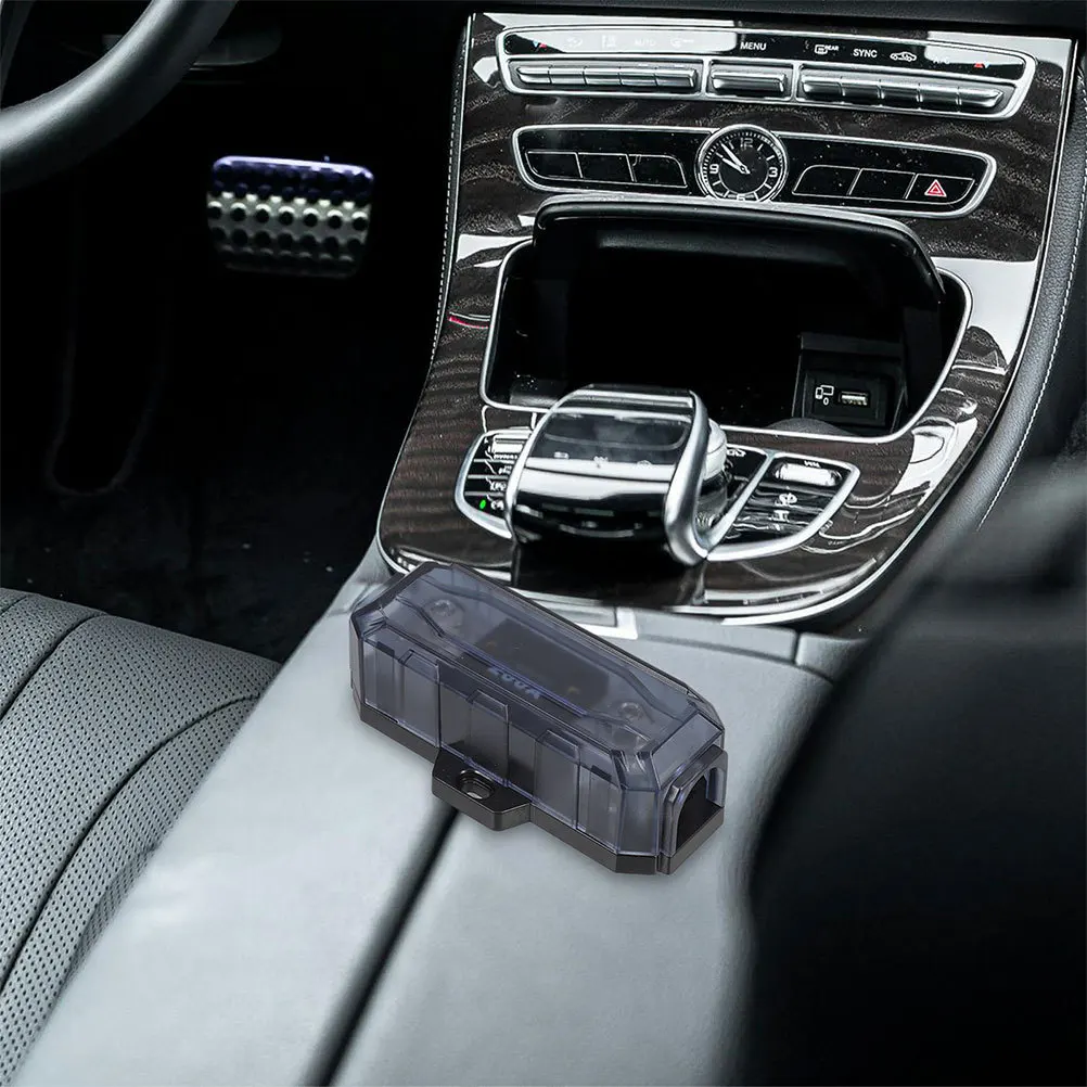 

2Pcs Car Audio Fuse Holder Anl 200a Amplifier Fuse Block Vehicle Audio System Protection Fused Distribution Block