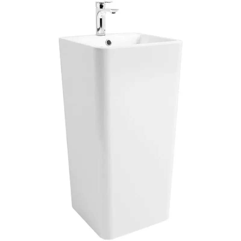 

Column basin wash basin integrated ceramic washbasin floor-to-ceiling bathroom balcony outdoor washbasin hotel