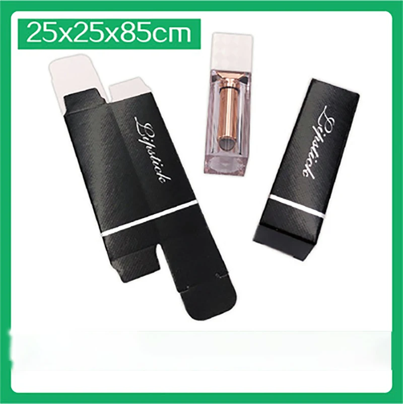 5g 5ml Cardboard Cosmetic Packaging Boxes Lipstick Tube Perfume Bottle Essential Oil Paper Box Party Favor Diy Gift Supplies