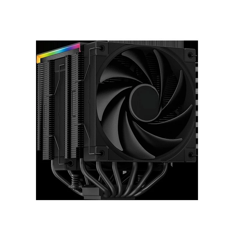 AK620 digital display version double tower air cooling high temperature warning monitoring computer chassis radiator