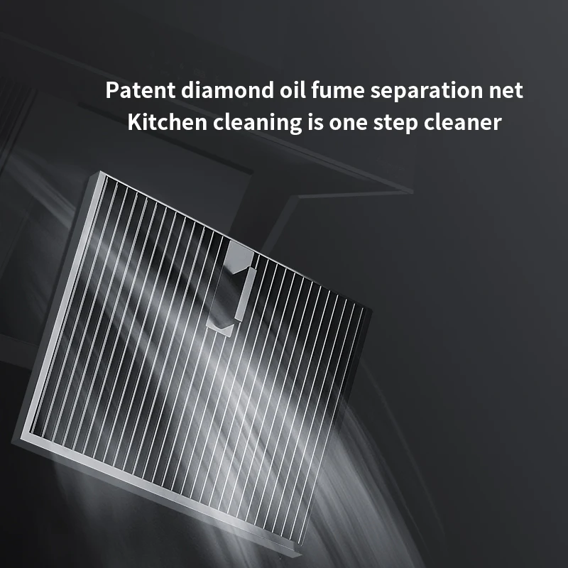 キッチンレンジフード インテリジェント感覚煙突 家庭用レンジフード 排気フード