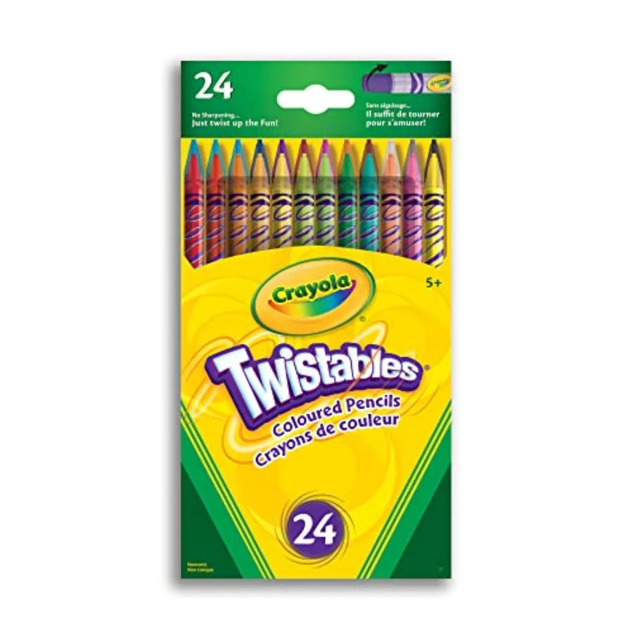 

24 Twistables Colored Pencils