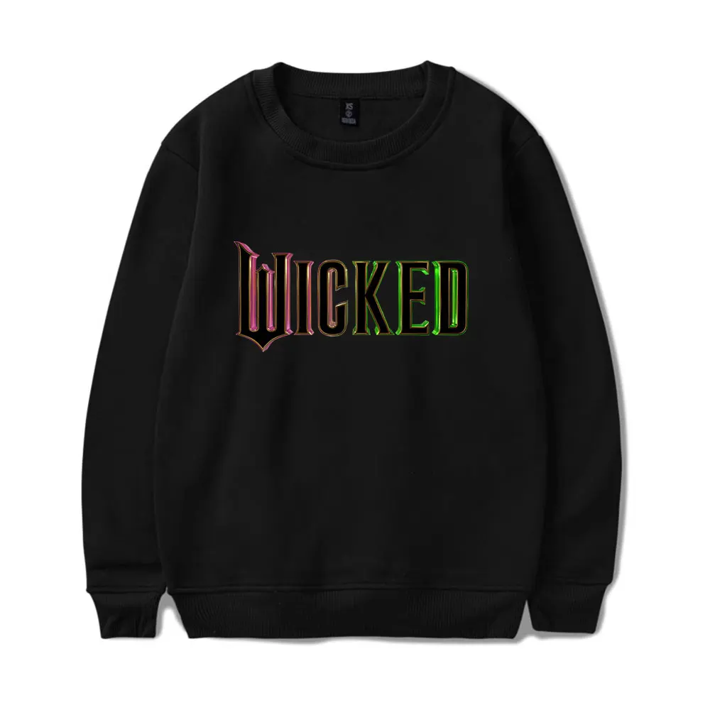 

Wicked Pink And Green Vintage 90s Merch Sweatshirt Men Women Sports Pullover Harajuku Sweatshirt Fashion Unisex Pullover