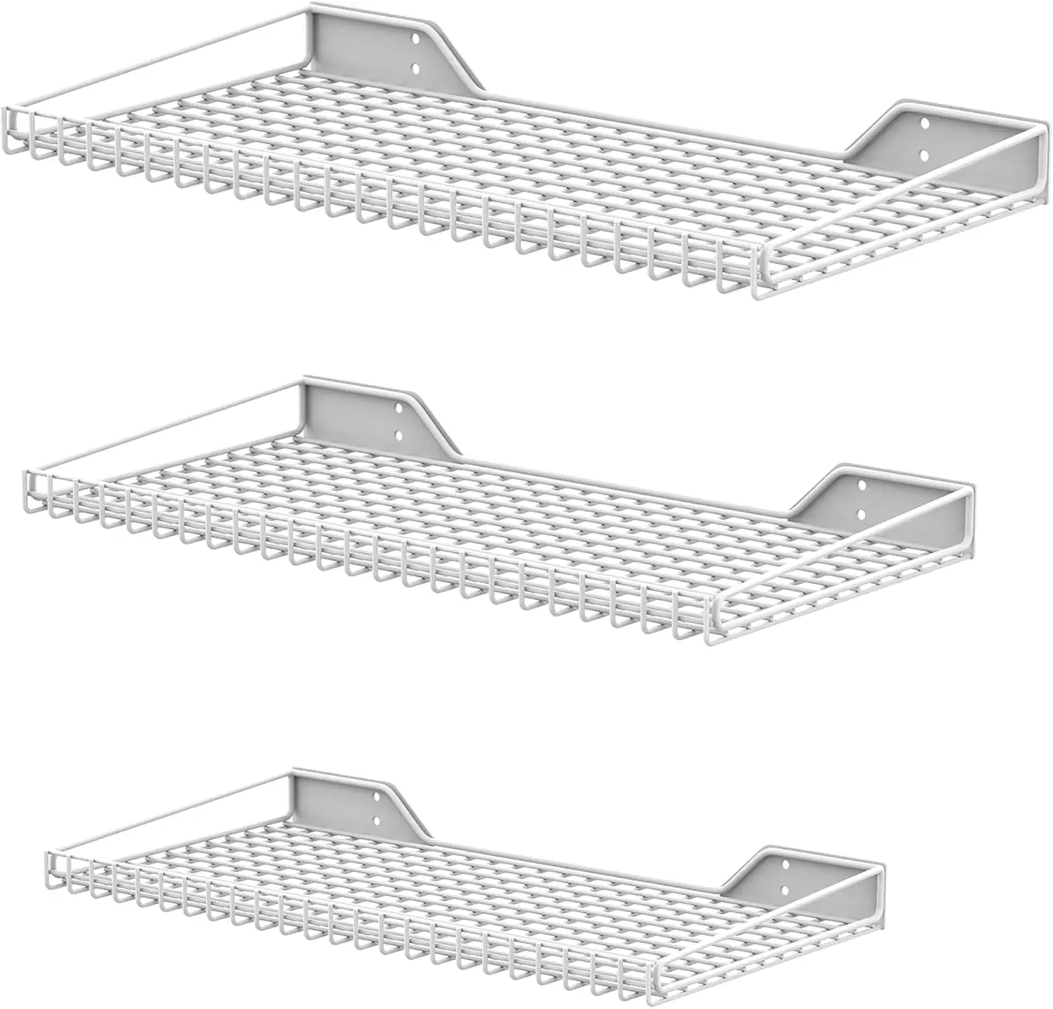 

Настенные полки для хранения, универсальные настенные стеллажи для гаража, кладовки и прачечной, прочные плавающие полки для тяжелых нагрузок