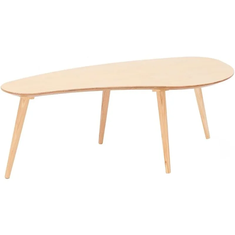 

Table Desk, Coffee Table End Table Round for Kitchen Dining Room, Living Room, Bedroom and Restaurant, 4 Legs Removab