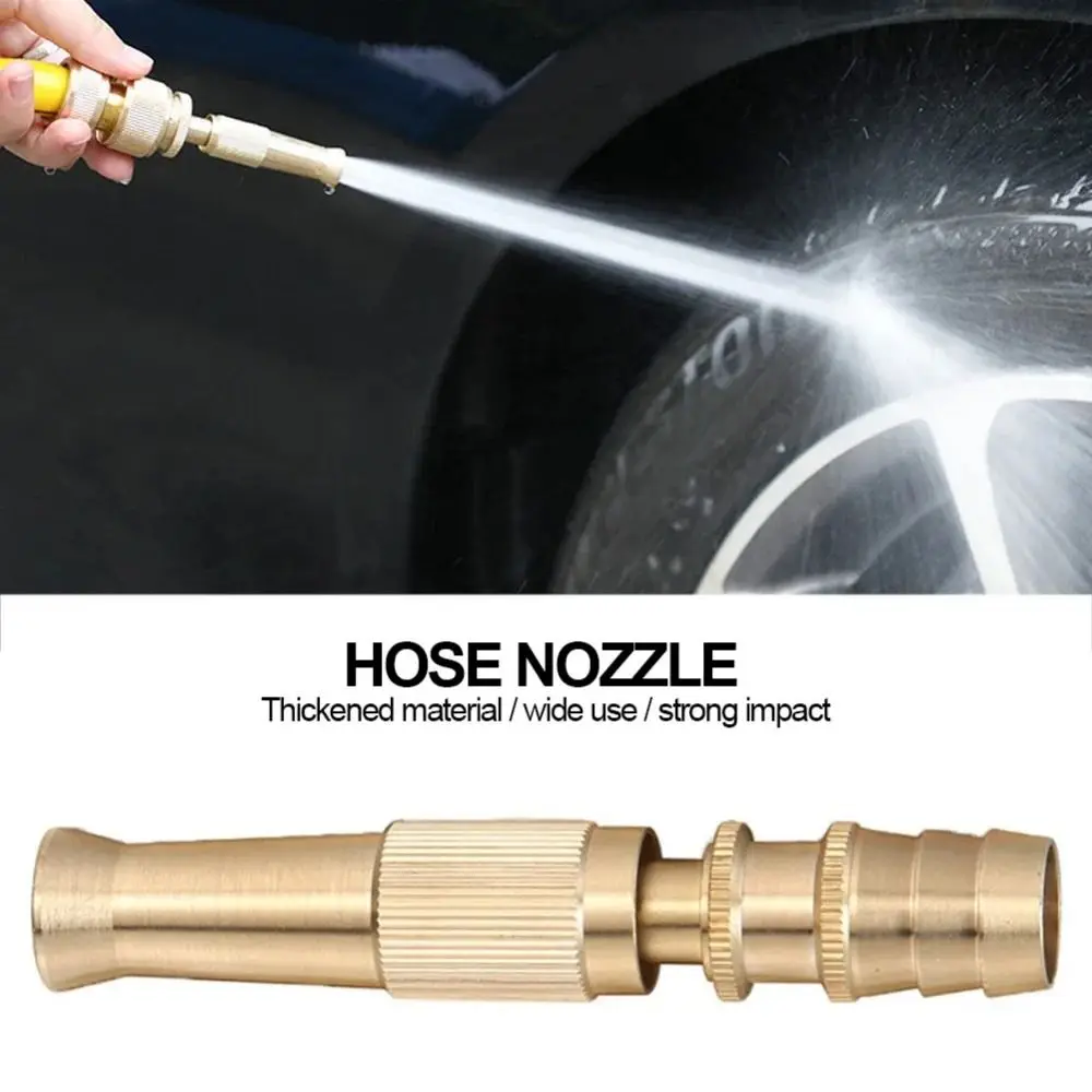 1Pcs High Pressure Spray Torch Connect Hose 360 Degree Rotating Watering Garden Tool Spray Sprinkler Adjustable Aluminum Alloy