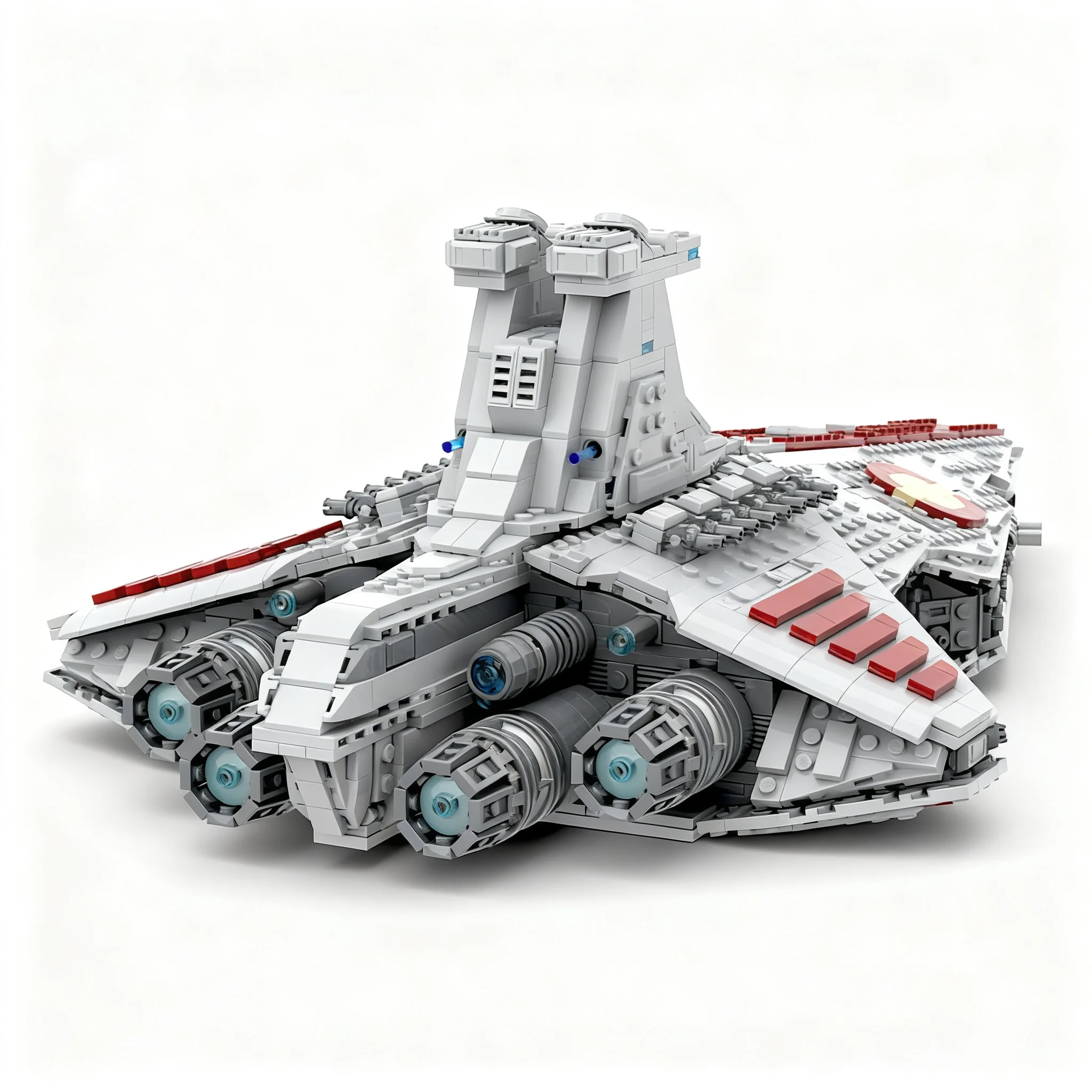 2596pcs MOC Star Battle Venator - Class Destroyer Model Building Blocks Architecture Toy Christmas Gift Education Idea Craft Art