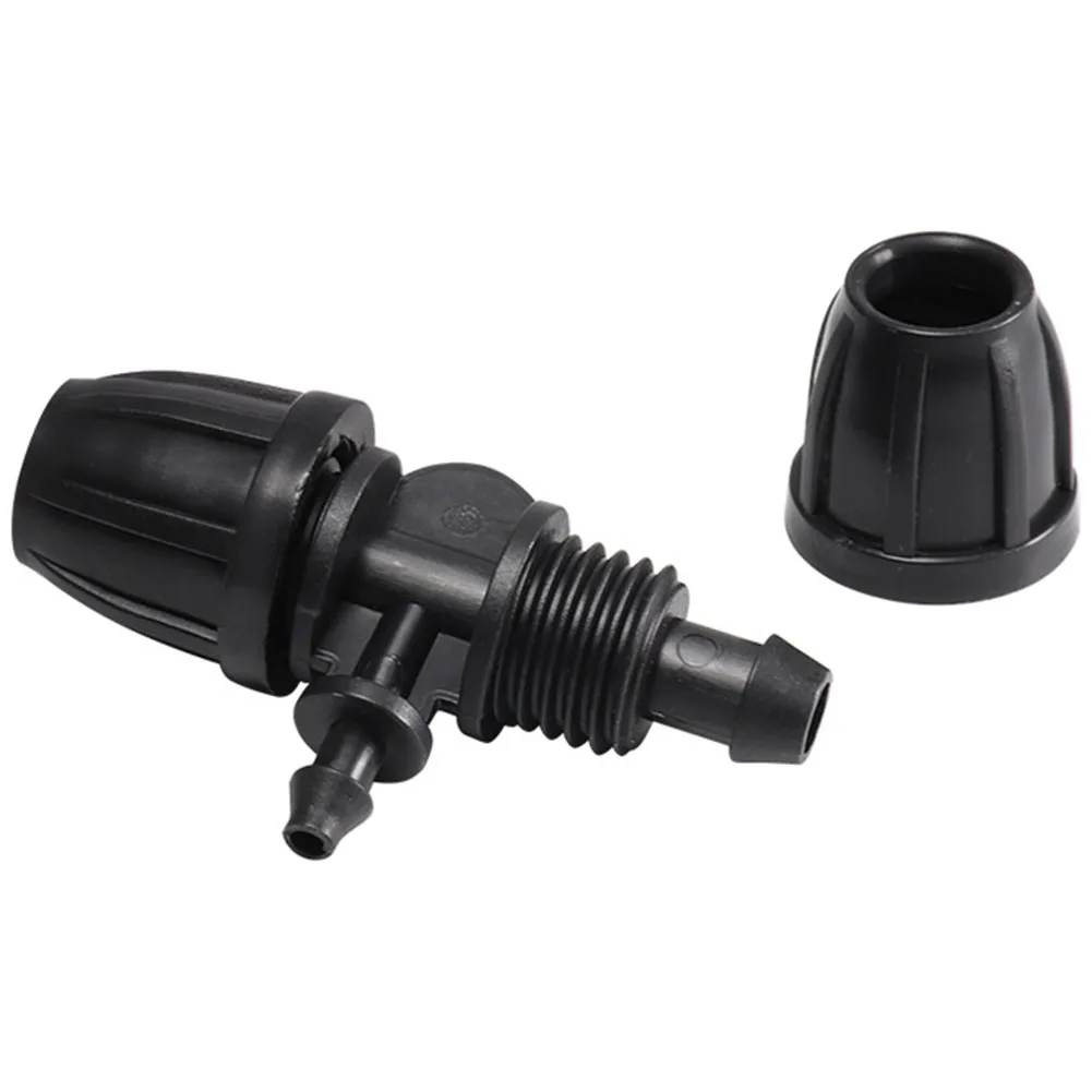12 to 14 Inch Barbed Tee Connector for Drip Irrigation Tubes Suitable for Lawn Farm and Greenhouse Watering Systems