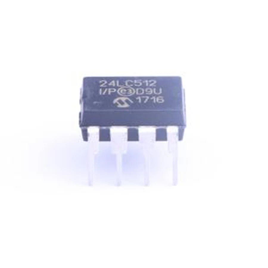 

10 шт./лот 24LC512-I/P (EEPROM)