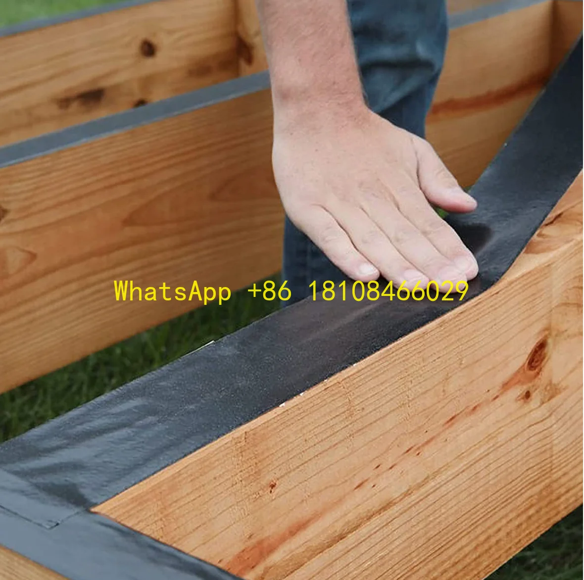 Самоклеящаяся бутиловая лента для гидроизоляции и герметизации Decking Beams, 2 дюйма X 50 футов, лента для соединения на палубе для