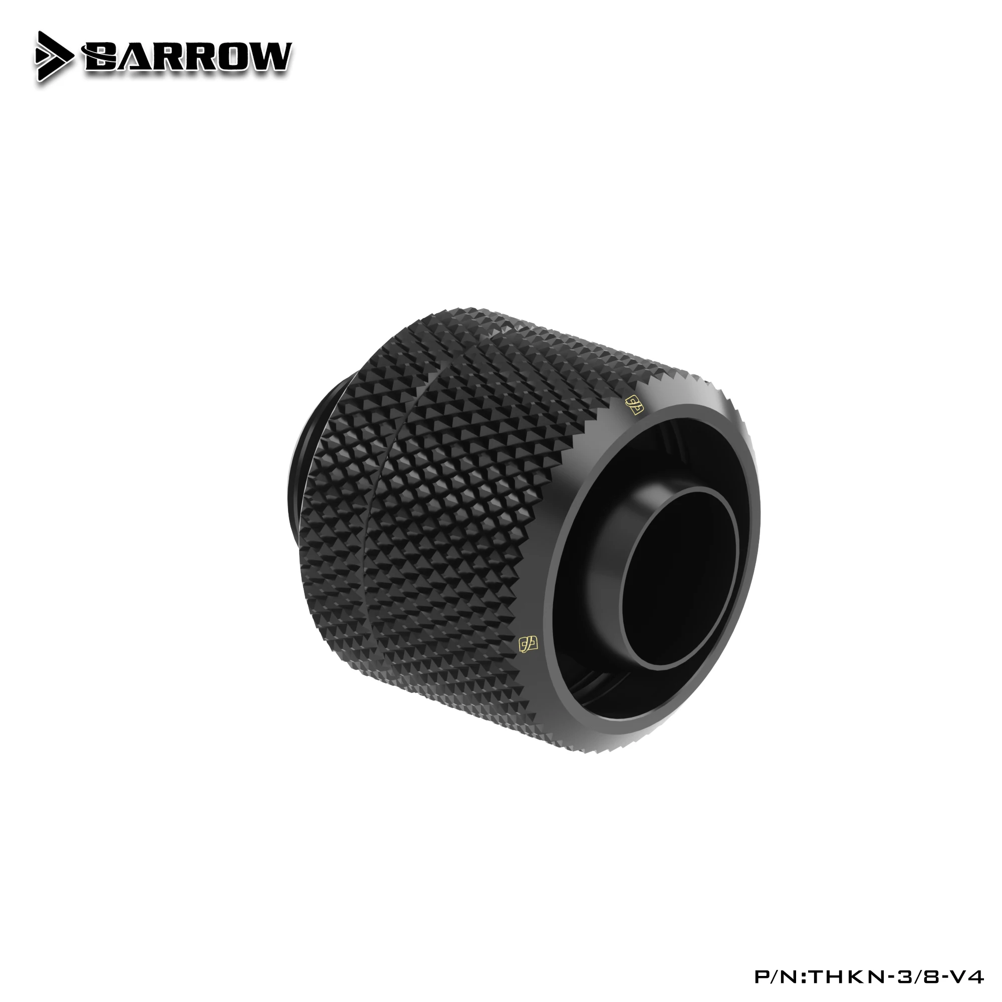 Barrow THKN-3/8-V4 THKN-3/8-B03 G1/4 armatura chłodząca wodę pcv miękka rurka złączka ciecz DIY części złoty/czarny/srebrny