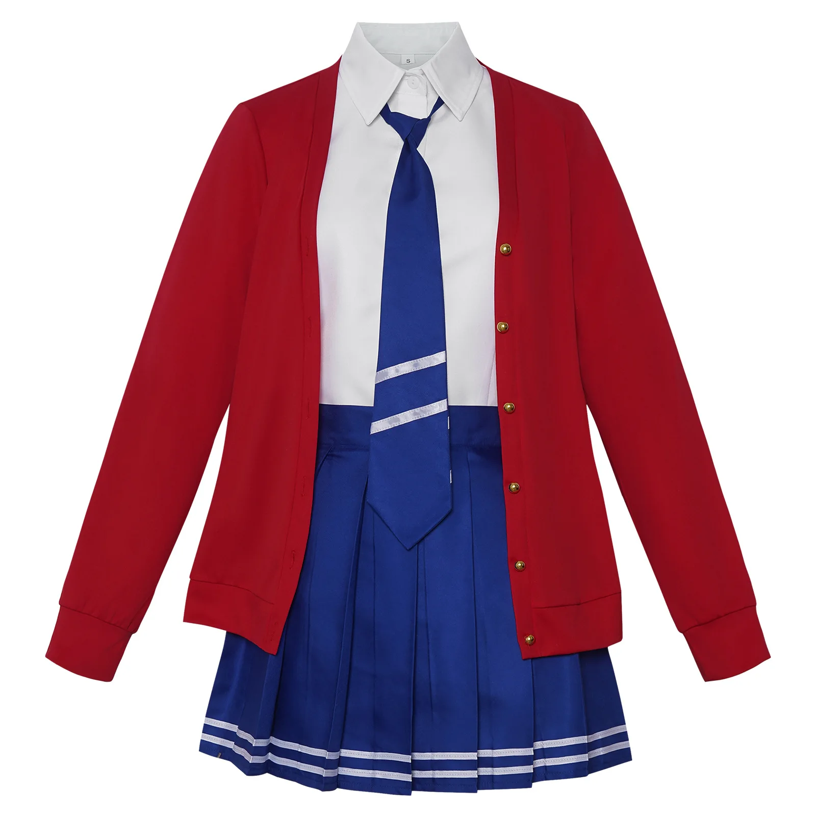 Anime Mita Character Costume Halloween Miside Mita Costumes  Head Set Wig Two Dimensional Role Play Stage Costume Adult Female